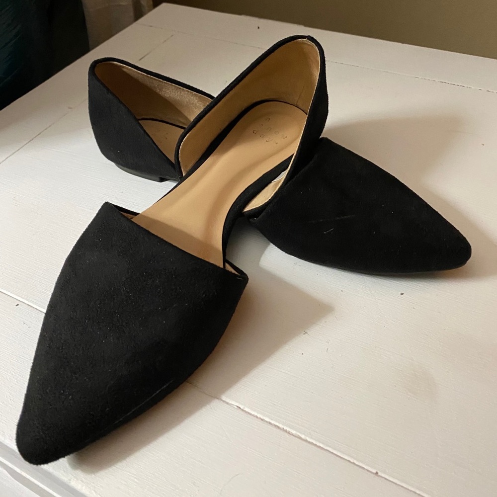 NWOT Suede flats